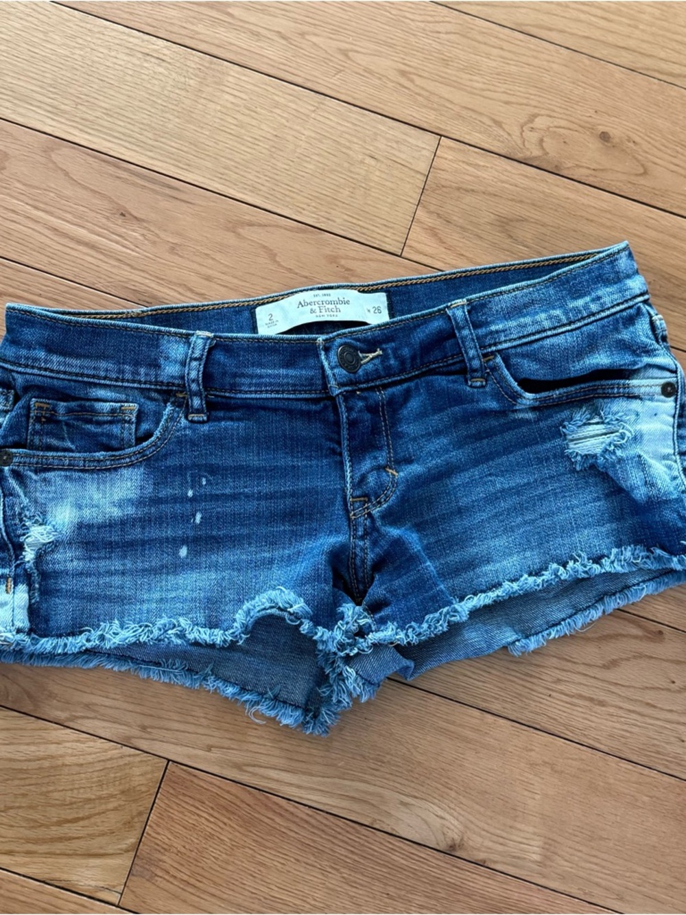 Super Low Rise Y2k Abercrombie & Fitch Short Shorts